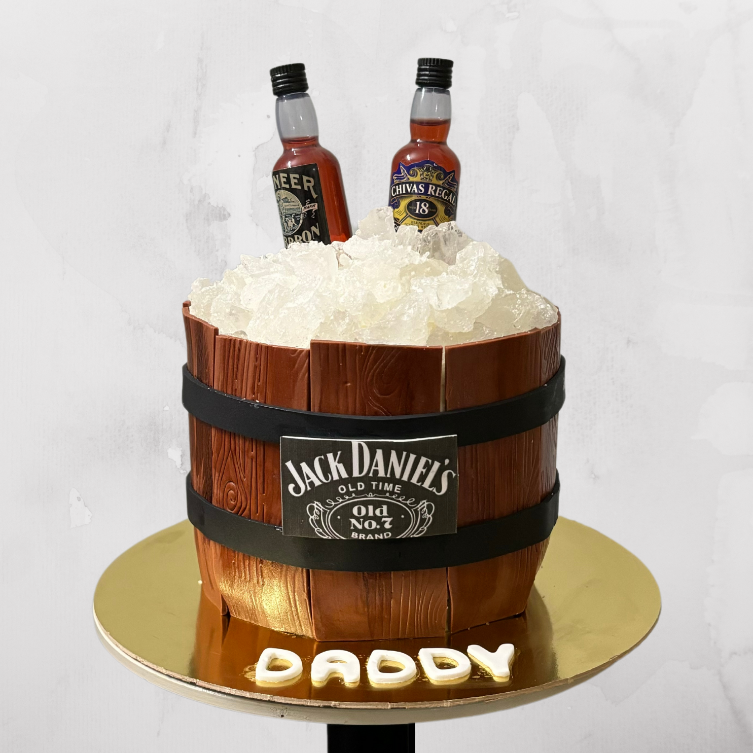 Jack Daniel?s Ice Barrel Cake